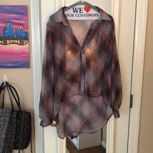 Millau plaid button down